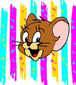 Drawing of Jerry (Tom & Jerry) by Didine