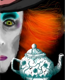 Drawing of Teapot by 🌌Mom💕E🌌