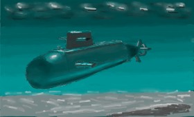 Coyote の 潜水艦 の絵