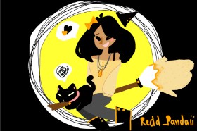 Redd_Pandaii の 魔女 の絵