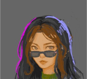 Elli654 の サングラス の絵