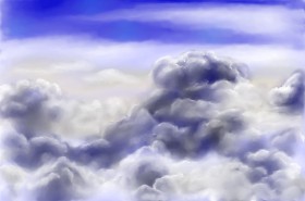 Wizard の 雲 の絵