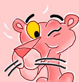 ⋆su⋆vinci彡 の ピンクパンサー の絵