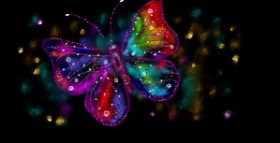 Drawing of Butterfly by Eclat de Lune