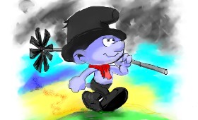 Herbert の スマーフ の絵