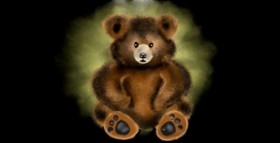 Drawing of Teddy bear by Eclat de Lune