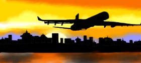 Debidolittle の 飛行機 の絵