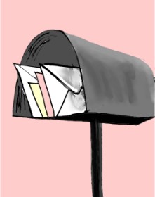 §TMJ の 郵便受け の絵