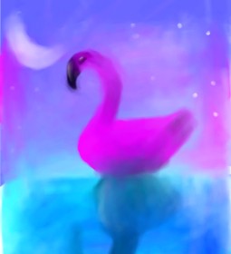 Dibujante の フラミンゴ の絵