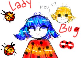 im just rich の てんとう虫 の絵