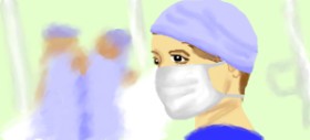 Рисунок на тему «Медсестра» — автор: Zi
