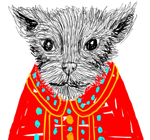 Рисунок на тему «Кот» — автор: Jjj player