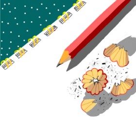 Nuz ha の 鉛筆 の絵