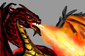 Mia の ドラゴン の絵