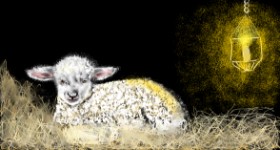 Рисунок на тему «Овец» — автор: Eclat de Lune