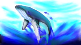 Fernando の クジラ の絵