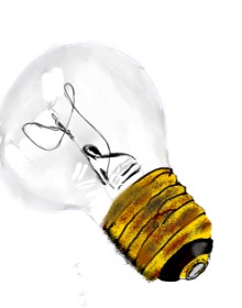 Lynn の 電球 の絵