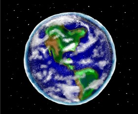 Bri の 地球 の絵