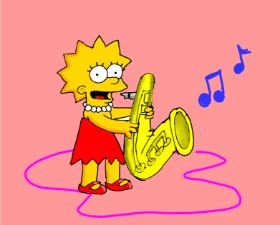 Bri の リサ・シンプソン の絵