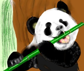 Yashi 🐢 の 竹 の絵