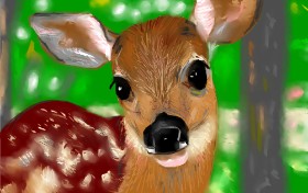 DrawSomething の 鹿 の絵