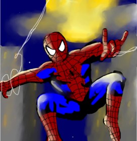 Put3 の スパイダーマン の絵