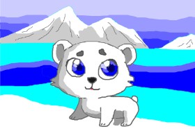 Jimmah の ホッキョクグマ の絵