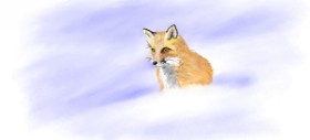 Çhåching の キツネ の絵
