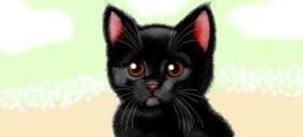 Рисунок на тему «Котенок» — автор: Annie
