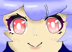 Drawing of Eyes by Arya