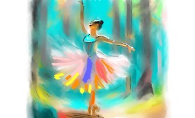 Herbert の バレリーナ の絵