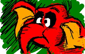 Рисунок на тему «Слон» — автор: Derp
