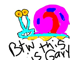 Vivian の カタツムリ の絵
