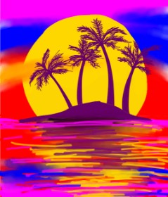 Drawing of Island by 🦊Foxxy