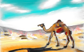 DrawSomething の ラクダ の絵