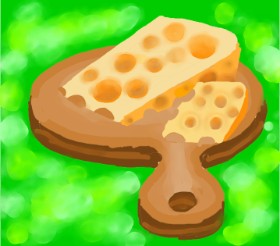Nas Z の チーズ の絵