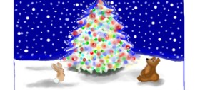 DebbyLee の クリスマスツリー の絵