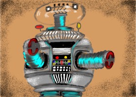 Robot - autor: SAM AKA MARGARET 🙄
