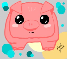ArielDeniz  の 豚 の絵