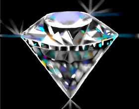 Drawing of Diamond by Cec