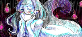 аляулюп の 幽霊 の絵