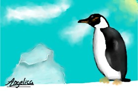 La_MiLoV の ペンギン の絵