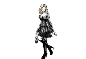 mikazuki_lin の ドレス の絵
