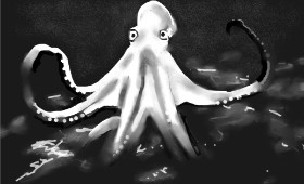 Рисунок на тему «Осьминог» — автор: DrawSomething