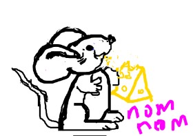 sakina の チーズ の絵