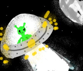 Data の エイリアン の絵