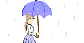 Athena の 傘 の絵