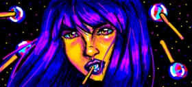Drawing of Lollipop by ella