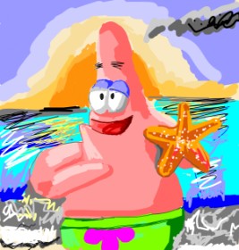 13 year old artist の ヒトデ の絵