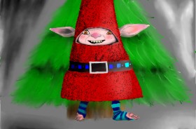 Wizard の クリスマスエルフ の絵